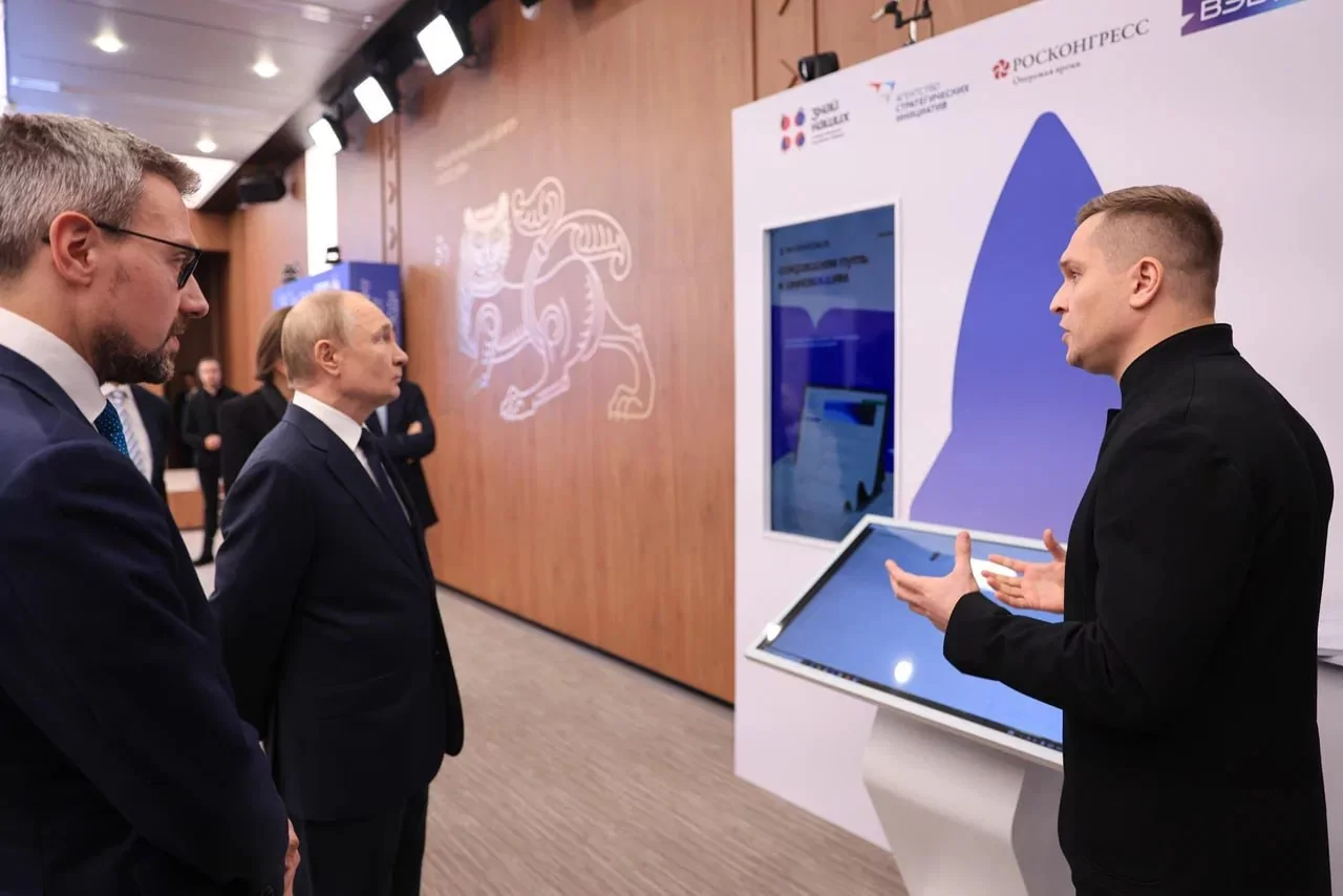 Владимир Путин оценил проект Евгения Елфимова Inventorus