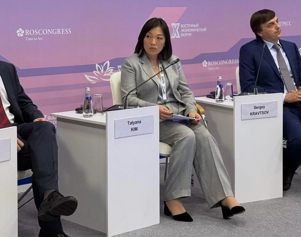 Татьяна Ким на ВЭФ анонсировала планы компании по развитию креативного пространства и строительству трех логистических центров в ДФО